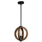 Maxim Lighting 91910APAR Bodega Bay 1-Light 60W Anthracite Pendant