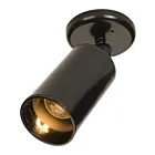 Maxim Lighting 92010BK Spots 1-Light 65W Black Flush Mount