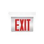 Maxlite EXE-RW1S 4.2W Edgelit Exit Sign Light With Red Letters