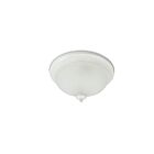 Maxlite ML2E242TRWH27-V2 2-Lights 22W White LED Flush Mount