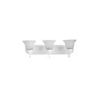 Maxlite ML8E303TUWH27-V2 3-Lights 30W White LED Vanilty Bar Light