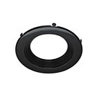 Maxlite RR-LTRIM4 Black 4" Residential Retrofit Downlight Baffle Trim
