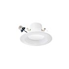 Maxlite RR410UCSW White 4" 10W LED Residential Downlight Retrofit CCT Selectable