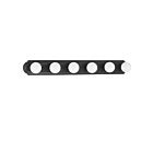 Nuvo Lighting 60-1286 6-Light Mahogany Bronze Vanity Light