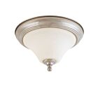 Nuvo Lighting Dupont 60-1824 1-Light Brushed Nickel Ceiling Flush Mount Light