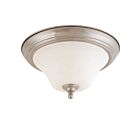 Nuvo Lighting Dupont 60-1825 2-Light Brushed Nickel Ceiling Flush Mount Light