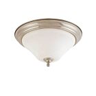 Nuvo Lighting Dupont 60-1826 2-Light Brushed Nickel Ceiling Flush Mount Light