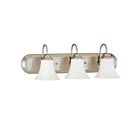 Nuvo Lighting Dupont 60-1834 3-Light Brushed Nickel Vanity Light