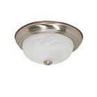 Nuvo Lighting 60-198 2-Light Brushed Nickel Ceiling Flush Mount Light