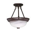 Nuvo Lighting 60-208 2-Light Old Bronze Ceiling Flush Mount Light
