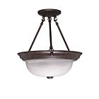 Nuvo Lighting 60-209 2-Light Old Bronze Ceiling Flush Mount Light