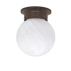 Nuvo Lighting 60-259 1-Light Old Bronze Ceiling Flush Mount Light