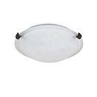 Nuvo Lighting 60-272 1-Light Old Bronze Ceiling Flush Mount Light