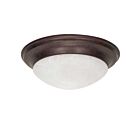 Nuvo Lighting 60-282 3-Light Old Bronze Ceiling Flush Mount Light