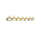 Nuvo Lighting Ballerina 60-293 7-Light Polished Brass Vanity Light