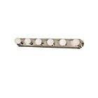 Nuvo Lighting 60-298 6-Light Polished Chrome Vanity Light