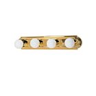 Nuvo Lighting 60-309 4-Light Polished Brass Vanity Light