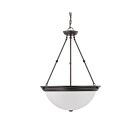 Nuvo Lighting 60-3153 3-Light Mahogany Bronze Pendant Light