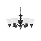Nuvo Lighting Empire 60-3169 6-Light Mahogany Bronze Chandelier