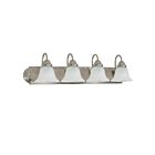 Nuvo Lighting Ballerina 60-322 4-Light Brushed Nickel Vanity Light