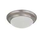 Nuvo Lighting 60-3271 1-Light Brushed Nickel Ceiling Flush Mount Light