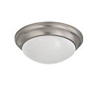 Nuvo Lighting 60-3272 2-Light Brushed Nickel Ceiling Flush Mount Light