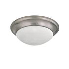 Nuvo Lighting 60-3273 3-Light Brushed Nickel Ceiling Flush Mount Light