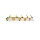 Nuvo Lighting Ballerina 60-331 5-Light Polished Brass Vanity Light