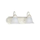 Nuvo Lighting Ballerina 60-332 2-Light Textured White Vanity Light