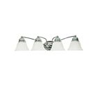 Nuvo Lighting Empire 60-339 4-Light Polished Chrome Vanity Light