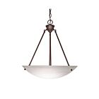 Nuvo Lighting 60-371 3-Light Old Bronze Hanging Lantern Pendant Light 