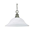 Nuvo Lighting 60-390 1-Light Brushed Nickel Hanging Lantern Pendant Light 