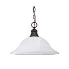 Nuvo Lighting 60-391 1-Light Old Bronze Hanging Lantern Pendant Light 