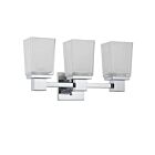 Nuvo Lighting Parker 60-4003 3-Light Polished Chrome Vanity Light