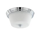 Nuvo Lighting Bento 60-4088 2-Light Polished Chrome Ceiling Flush Mount Light
