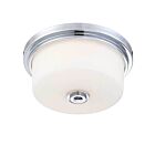 Nuvo Lighting Soho 60-4591 2-Light Polished Chrome Ceiling Flush Mount Light
