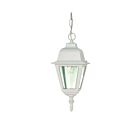Nuvo Lighting Briton 60-487 1-Light White Outdoor Hanging Lantern