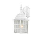 Nuvo Lighting Adams 60-4904 1-Light White Wall Light