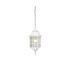 Nuvo Lighting Adams 60-4911 1-Light White Outdoor Hanging Lantern