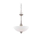 Nuvo Lighting Patton 60-5038 3-Light Brushed Nickel Pendant Light