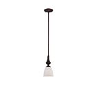 Nuvo Lighting Patton 60-5137 1-Light Prairie Bronze Mini Pendant Light