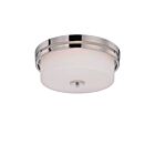 Nuvo Lighting Parallel 60-5207 3-Light Polished Nickel Ceiling Flush Mount Light