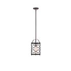 Nuvo Lighting Ginger 60-5336 1-Light Old Bronze Mini Pendant Light 