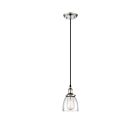 Nuvo Lighting Vintage 60-5404 1-Light Polished Nickel Mini Pendant Light