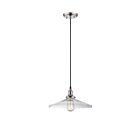 Nuvo Lighting Vintage 60-5408 1-Light Polished Nickel Pendant Light