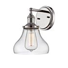 Nuvo Lighting Vintage 60-5413 1-Light Polished Nickel Vanity Light
