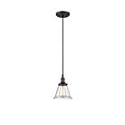 Nuvo Lighting Vintage 60-5502 1-Light Rustic Bronze Mini Pendant Light Light 