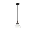 Nuvo Lighting Vintage 60-5503 1-Light Rustic Bronze Mini Pendant Light 