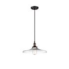 Nuvo Lighting Vintage 60-5507 1-Light Rustic Bronze Pendant Light