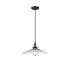 Nuvo Lighting Vintage 60-5508 1-Light Rustic Bronze Pendant Light
